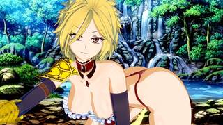Fairy Tail: Clapping Dimaria's THICC ASSCHEEKS (3D Hentai)