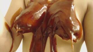 BBQ Sauce on Titties : Food Porn