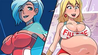 Swelling Invasion 5 - Inflation hentai comic