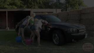 Texas Twins had Carwash and Gets wet and Naked
