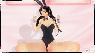 Sakurajima Mai Custom maid 3D 2 Rascal does not dream of bunny girl senpai