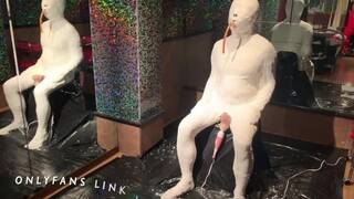 Full body Plaster Cast Bondage by Mistress