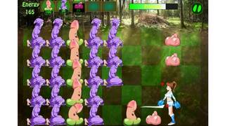 pornospil [Plants vs Nymphos] Cheerleaders Blowjob [Gameplay]