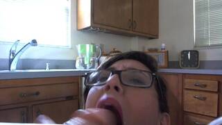 JustAmber dildo blowjob with dirtytalk