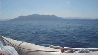 Fuck hot ass girlfriend in boat