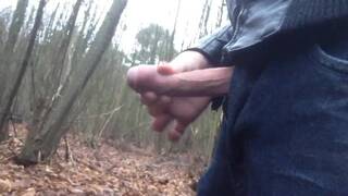 Walking with my penis out of my pants