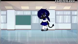 Gacha club sex school strangers to lovers (not mine)