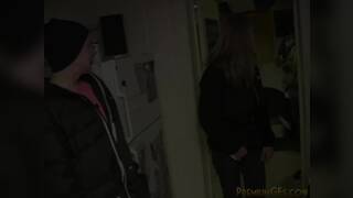 College Babe Drunk gets Naked and Blowjob