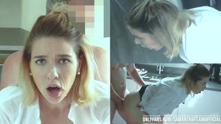 My boss came twice on my face when he found out that I'm a PORNSTAR