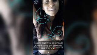 Natasha Maile Naked On Her Back Porch Again