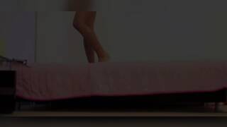 Tobie Teen gets horny masturbating pussy using Dildo