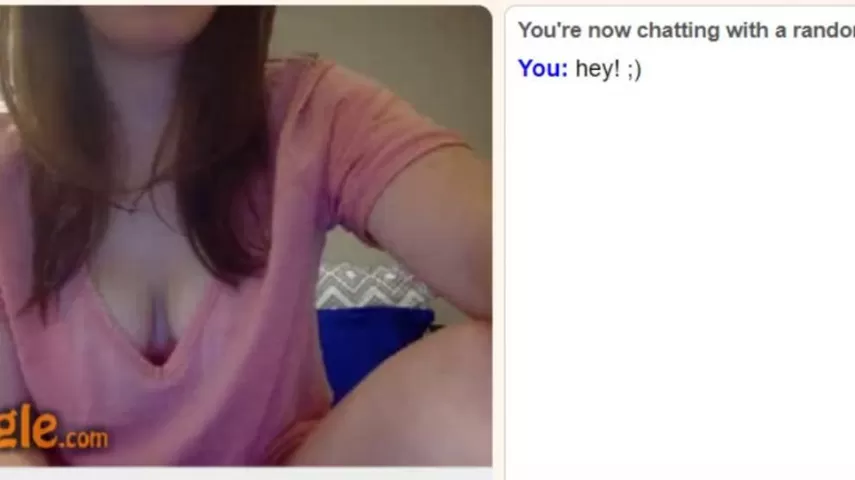 omegle] Teen with Perfect Tits and Pink Nipples Teases. - Shooshtime