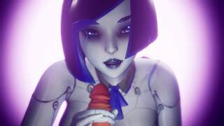 Subverse Full Demi Scenes Robot girl jerking off close up with the final