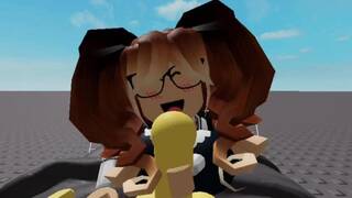 Cute Roblox Girl Gives You a Handjob
