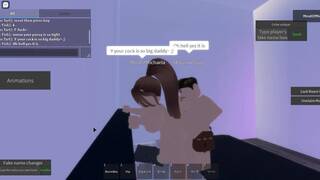 Roblox Girl fucks a Handsome Roblox Man. )