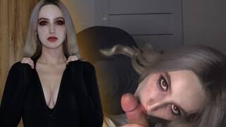 Night dick hunter got a load of cum in her mouth - Anny Walker