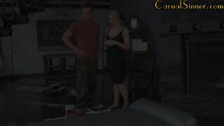 Busty stepmom masseuse riding taboo dick after rubdown