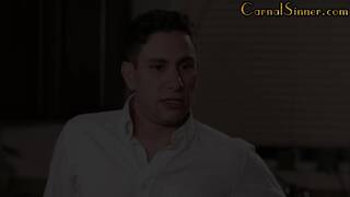 Hugetit lingerie milf deepthroating before riding cock