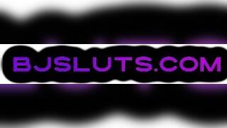 Blowjob model sucking pov dick in lingerie while showing off