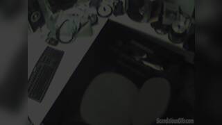 Black Women with Big boobs Masturbitng using Dildo in Working Hours