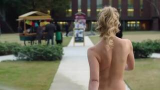 ENF Woman Goes Streaking on a College Campus Happy Death Day