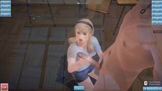 (3D Porn)(Sucker Punch) Baby Doll blowjob (Emily Browning)