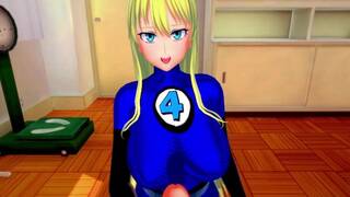 Invisible Woman 3D Hentai POV