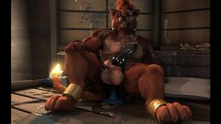 H9rs3 Animation Dildo riding