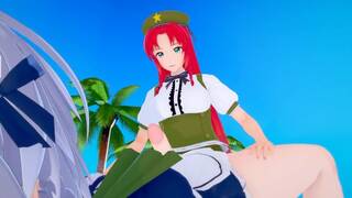 Futa - Touhou Project - Hong Meiling x Sakuya Izayoi