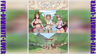 [2D Comic] Tanuki TF ThreeSome Futa