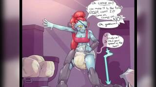Undyne's Accident Diaper Fetish Comic Dub