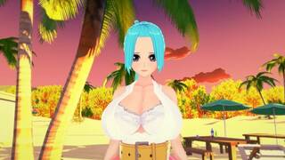 One Piece - Sex with Nefertari Vivi - 3D Hentai