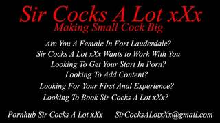 Sir Cocks A Lot xXx Male Porn Star Casting Hiring Jobs Female Fort Lauderdale Miami South Florida