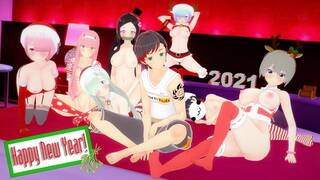 3D Hentai: CHRISTMAS ORGY (HAPPY NEW YEAR!)