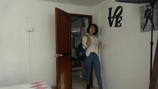 Mila Garcia in First Ever POV Amateur Casting Debut