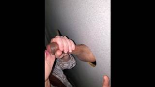 Amatuer Milf Wifes First Time at Gloryhole sucking strangers cocks