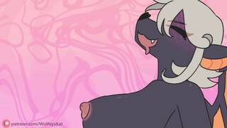 Halloween Threesome 2 (Furry Hentai Animation)