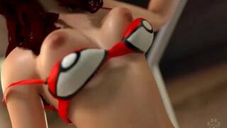 Elsa Vs Pokémon animé