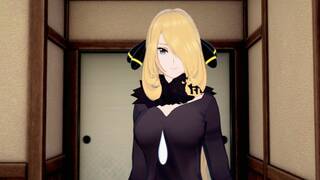 POV-Fucking Cynthia after the league [Hentai 3D]