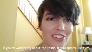 Blowjob after Miracle Berry pill to see what the cum will taste like