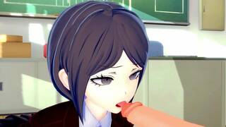 Mukuro Ikusaba DANGANRONPA 3D HENTAI