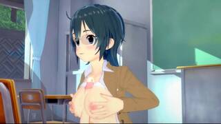 Miharu Mikuni After Class - Kiss x Sis - 3D Hentai