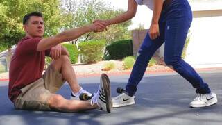 Skater Boy Fucks Little Asian Neighbor - Jada Kai