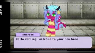 Gacha Futa Succubus fucks Slient Purple Slut into A Succubus