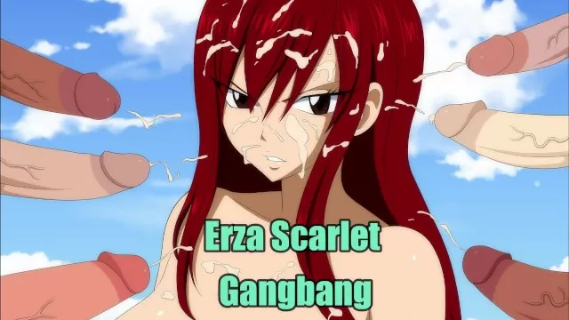 Hentai NNN Reward: Erza Scarlet Gangbang (Fairy Tail) - Shooshtime