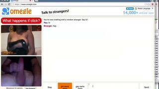 Omegle Black Slut Wants To Fuck Big White Dick