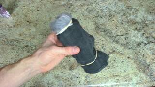 Easiest discreet DIY pocket pussy / anus - how to make a homemade fleshlight tutorial