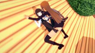 【FUTABA SAKURA】【FUTANARI 3D】【MAKOTO NIIJIMA】【PERSONA 5】