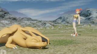 Misty Meets Charizard Animation