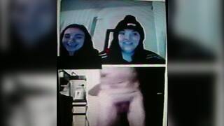 2 horny College girls have fun filming my hot show (+ sound )